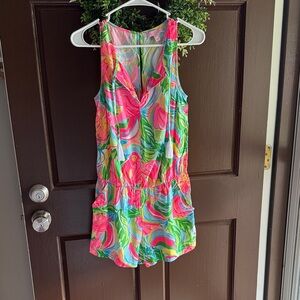Vibrant Lilly Pulitzer romper
